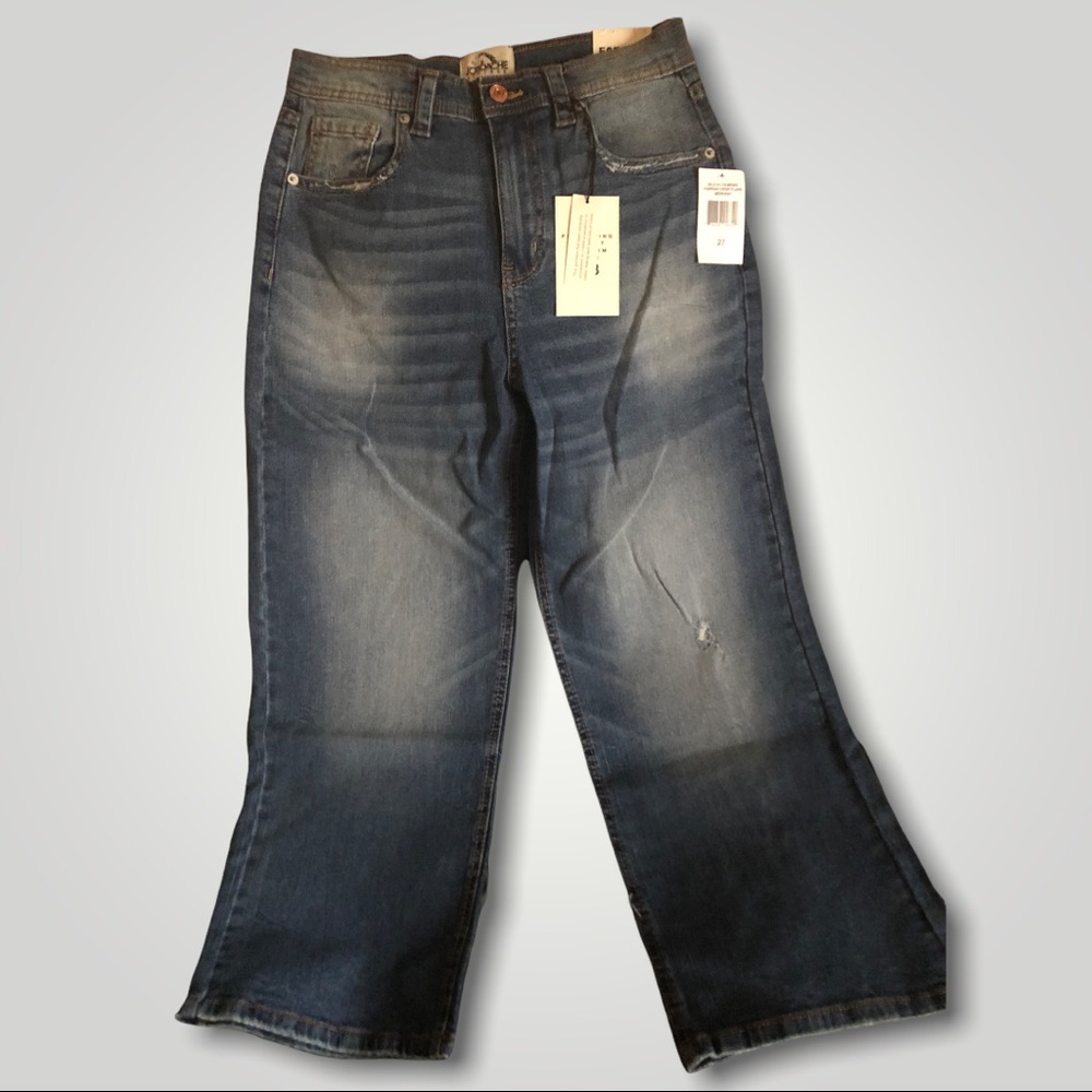 NWT Jordache vintage Farrah Crop Flare - Picture 4 of 14